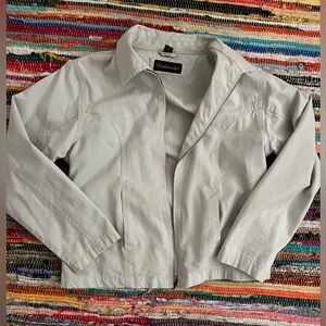 Dunbrooke Cream jacket with zipper
